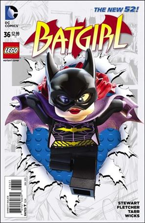 Batgirl (2011) issue 36-B LEGO Cover