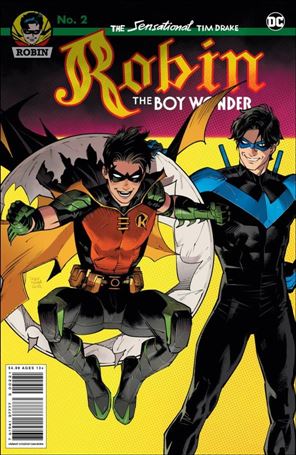 Tim Drake: Robin issue 2-B Dan Mora Cardstock Cover