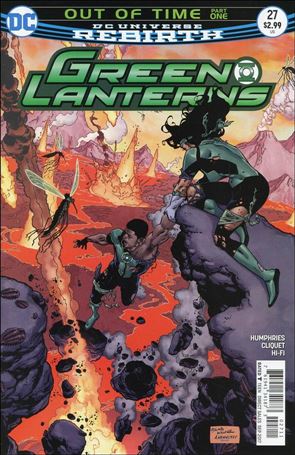 Green Lanterns issue 27 Brad Walker Cover