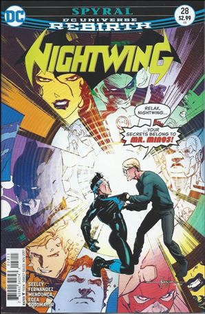 Nightwing (2016) issue 28 Javi Fernandez Cover