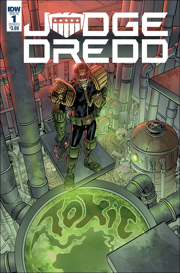 Judge Dredd: Toxic issue 1 Mark Buckingham Cover