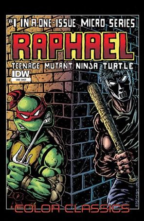 Teenage Mutant Ninja Turtles Color Classics: Raphael Micro-Series One-Shot Cover Image 1