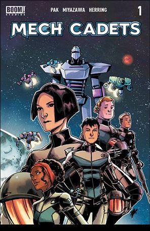 Mech Cadets issue 1-C Takeshi Miyazawa Foil Cover