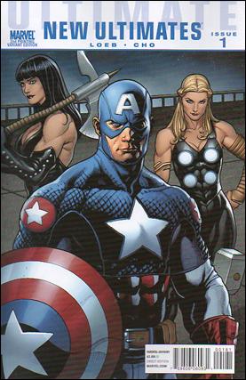 Ultimate New Ultimates issue 1-D Frank Cho Cover (2nd Printing)