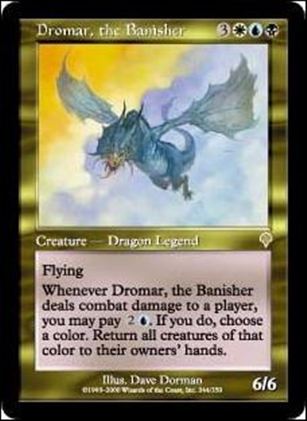 Magic the Gathering: Invasion (Base Set) card 244 Dromar, the Banisher