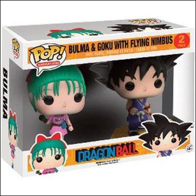 Pop! Animation Multi-Packs figure '19' Bulma & Goku with flying nimbus