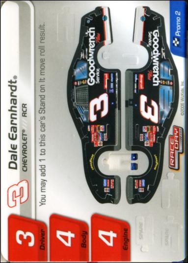 NASCAR Race Day 2006 Series 1 (Promo) card Promo 2.1 Dale Earnhardt