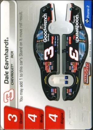 NASCAR Race Day 2006 Series 1 (Promo) card Promo 2.1 Dale Earnhardt