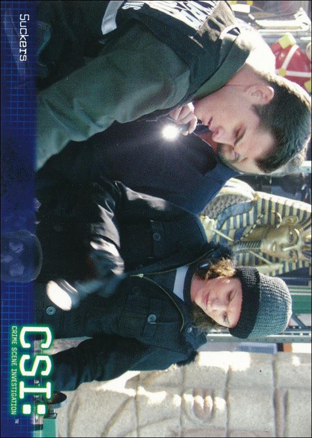 CSI: Crime Scene Investigation - Series Two (Base Set) card 38 Suckers