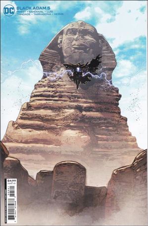 Black Adam issue 5-F Rafa Sandoval Sphinx Cardstock Cover