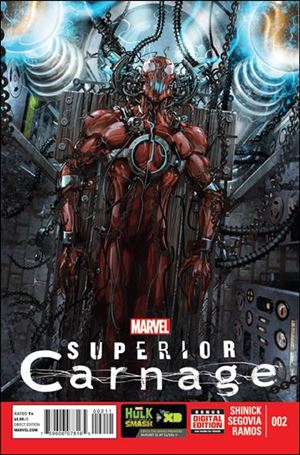 Superior Carnage issue 2 Clayton Crain Cover