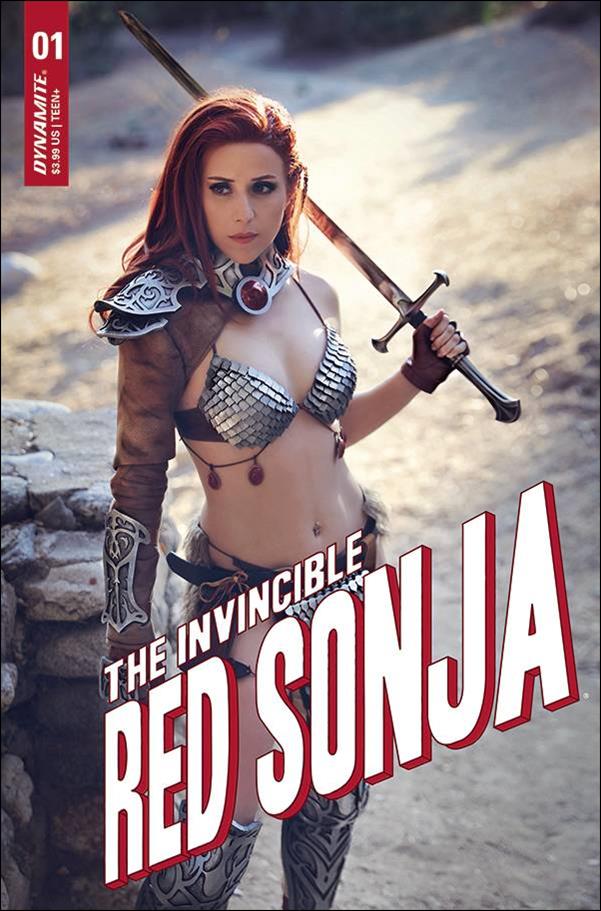 Invincible Red Sonja issue 1-E Cosplay Photo Cover