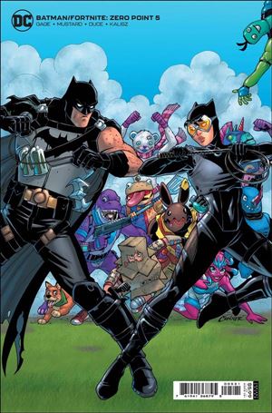 Batman/Fortnite: Zero Point issue 5-B Amanda Conner Cardstock Cover
