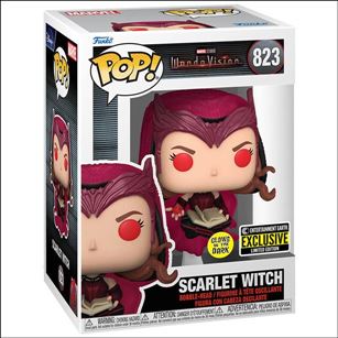 POP! Marvel figure 823-B Scarlet Witch (Entertainment Earth Exclusive GITD)