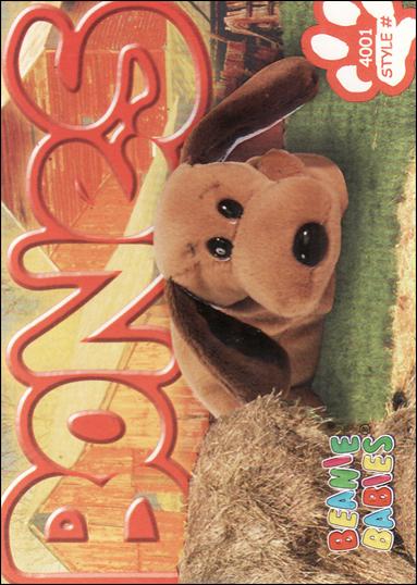 Beanie Babies Series 4 (Base Set) card 167 Bones