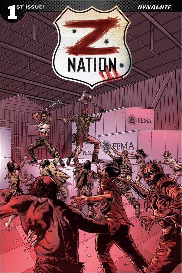 Z Nation issue 1-E Edu Menna 1:5 Cover