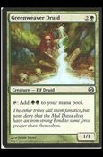 Magic the Gathering: Duels of the Planeswalkers (Base Set) card 68 Greenweaver Druid