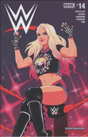 WWE issue 14-C Mok Friendly Neighborhood Comics Alexa Bliss Cover