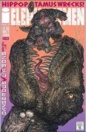 Elephantmen issue 22 Boo Cook Cover