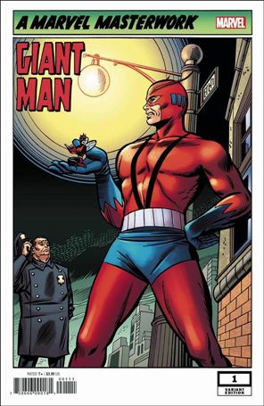 Giant-Man issue 1-C Bob Powell 1:50 Remastered Cover