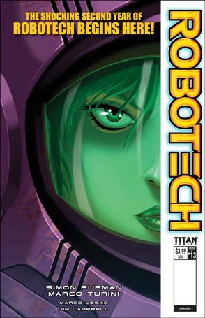 Robotech (2017) issue 13-D Sergio Quijada Cover