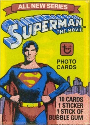 Superman (Movie) Series 1 card Pack Sealed Pack