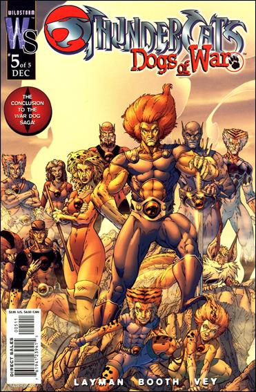 ThunderCats: Dogs of War issue 5 Brett Booth Cover