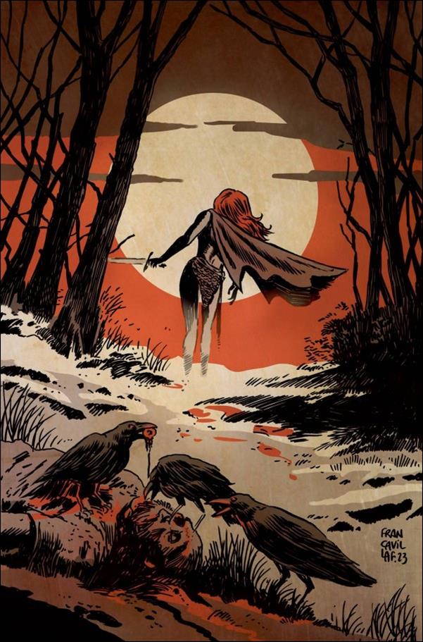 Red Sonja (2023) issue 8-J Francesco Francavilla 1:15 Virgin Cover