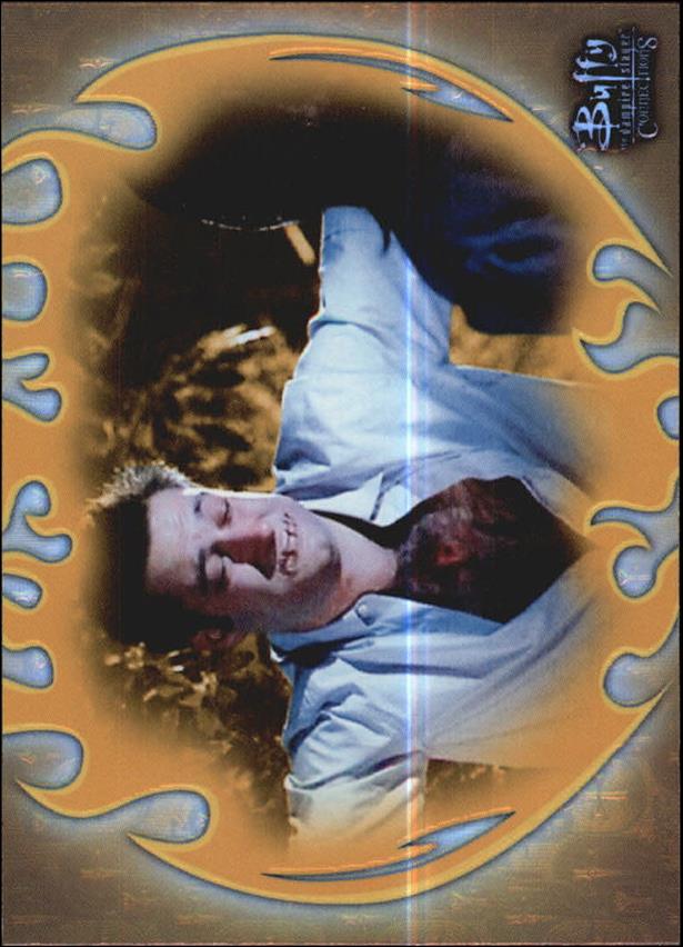 Buffy the Vampire Slayer: Connections (Base Set) card 36 Willow + Warren: Evil Connection