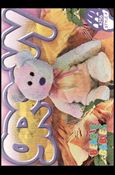 Beanie Babies Series 4 (Base Set) card 192 Groovy