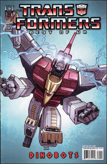 Transformers: Best of UK: Dinobots issue 1 Nick Roche Cover