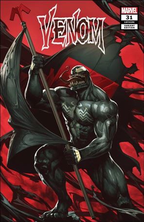 Venom (2018) issue 31-K Skan Frankie's Comics/Golden Apple Comics Cover