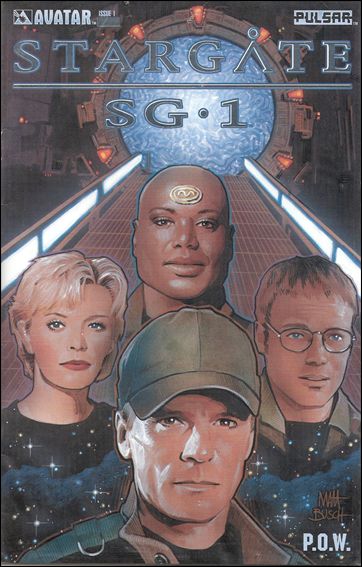 Stargate SG-1 POW issue 1-H Platinum Foil Cover 1/1000