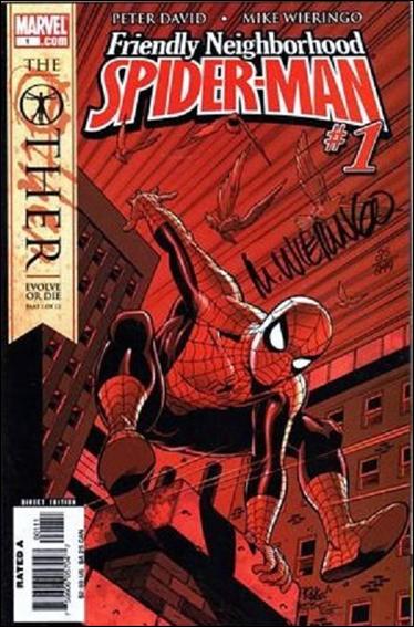 Friendly Neighborhood Spider-Man (2005) issue 1-D Dynamic Forces (Signed by Mike Wieringo)  1/249