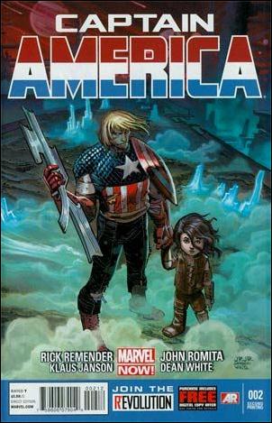 Captain America (2013) issue 2-C John Romita Jr. Cover (2nd Printing)