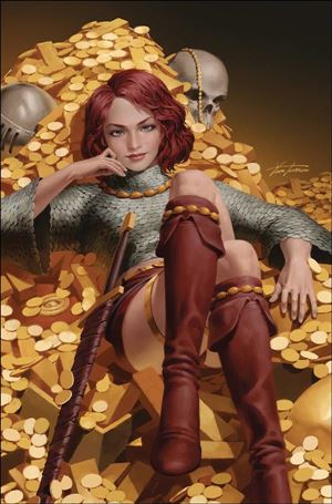 Immortal Red Sonja issue 1-U Jung-Geun Yoon 1:50 Virgin Cover