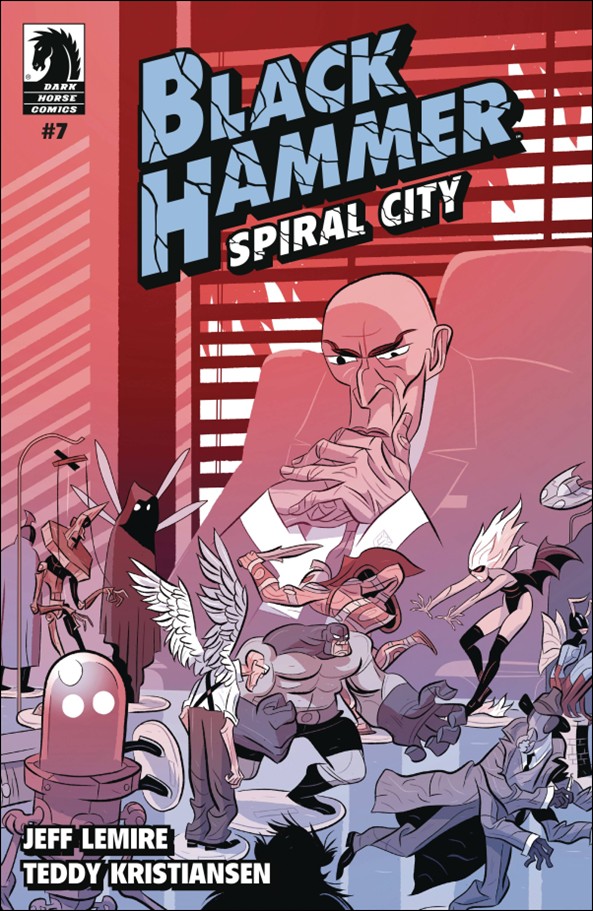 Black Hammer: Spiral City issue 7-B Jan Solheim Cover