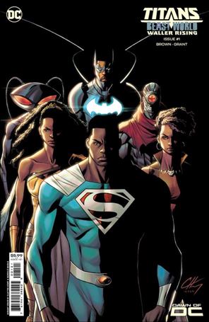Titans: Beast World - Waller Rising issue 1-B Clayton Henry Cardstock Cover