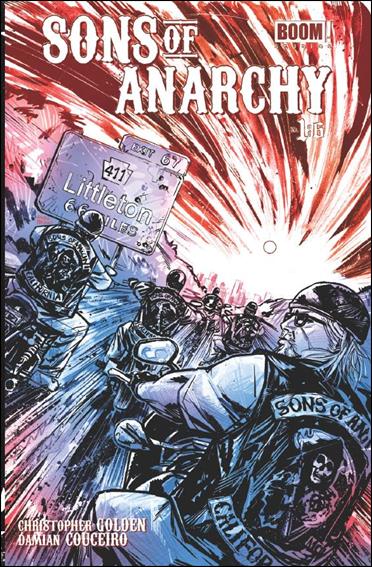 Sons of Anarchy issue 1-K Tradesmart "Road to Littleton" Cover