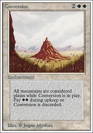 Magic the Gathering: Unlimited (Base Set) card 16 Conversion