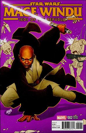 Star Wars: Mace Windu issue 2-C David Nakayama 1:25 Cover