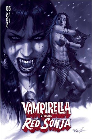 Vampirella vs Red Sonja issue 5-F Lucio Parrillo 1:10 Tint Cover