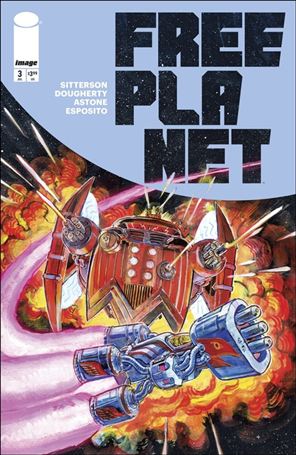 Free Planet (2025) issue 3 Jed Dougherty Cover