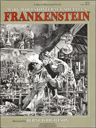 Mary Wollstonecraft Shelley's Frankenstein  Cover Image 1