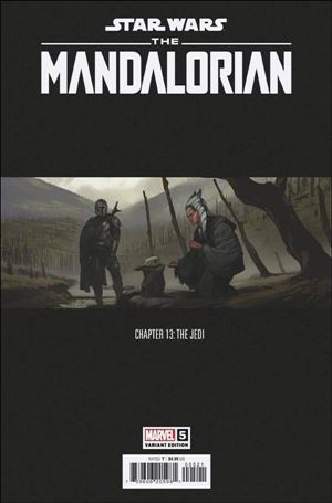Star Wars: The Mandalorian Season 2 issue 5-B Concept Art Cover
