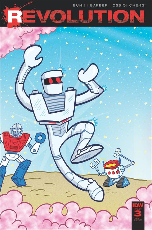 Revolution issue 3-H Art Baltazar 1:50 Cover