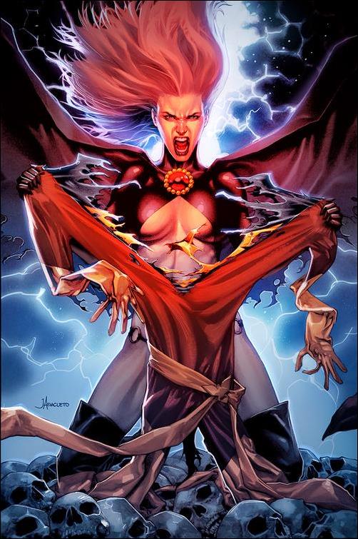 Hellions issue 3-F Jay Anacleto Unknown Comics Red Virgin Cover
