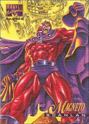 1995 Marvel Masterpieces (Canvas Subset) card 13 Magneto