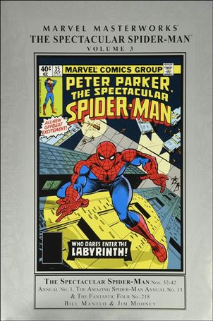 Marvel Masterworks: The Spectacular Spider-Man issue 3 Silver Dust Jacket