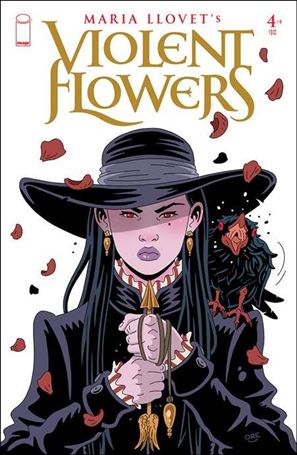 Violent Flowers (2024) issue 4-D Jesús Orellana Cover